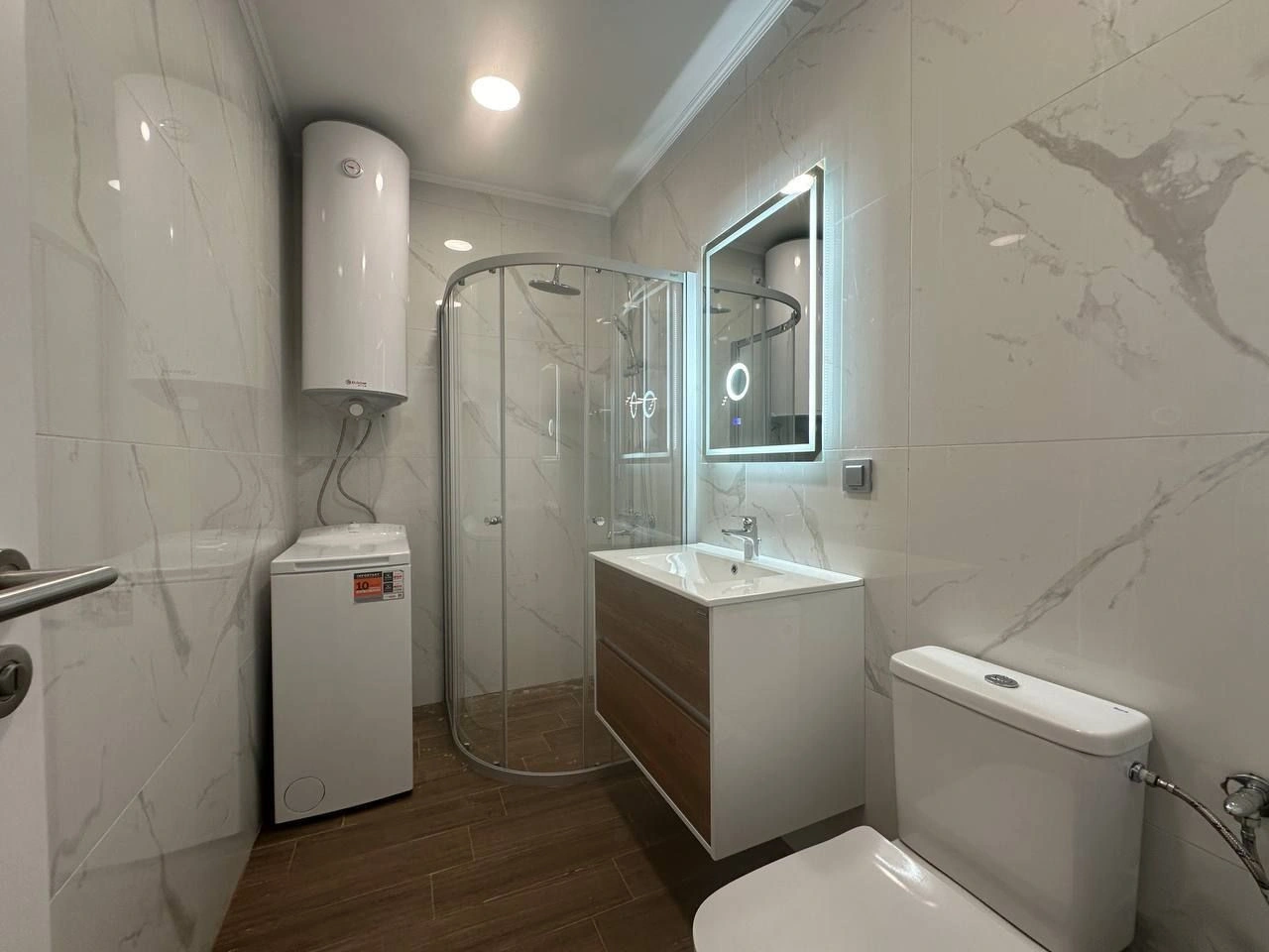 Two-room apartment with a spacious terrace on Sunny Beach, Bulgaria