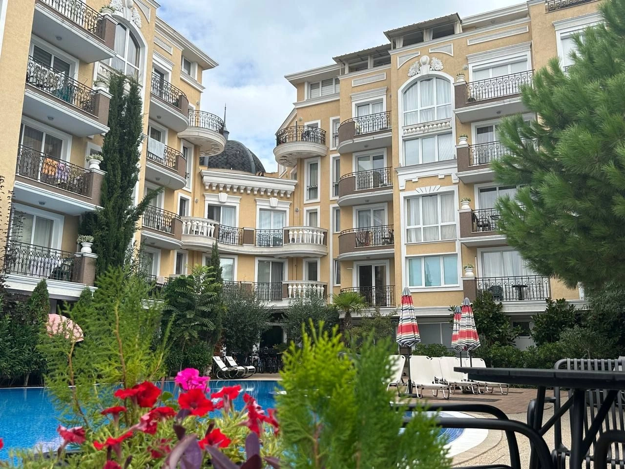 Apartment with an additional terrace on Sunny Beach, Bulgaria
