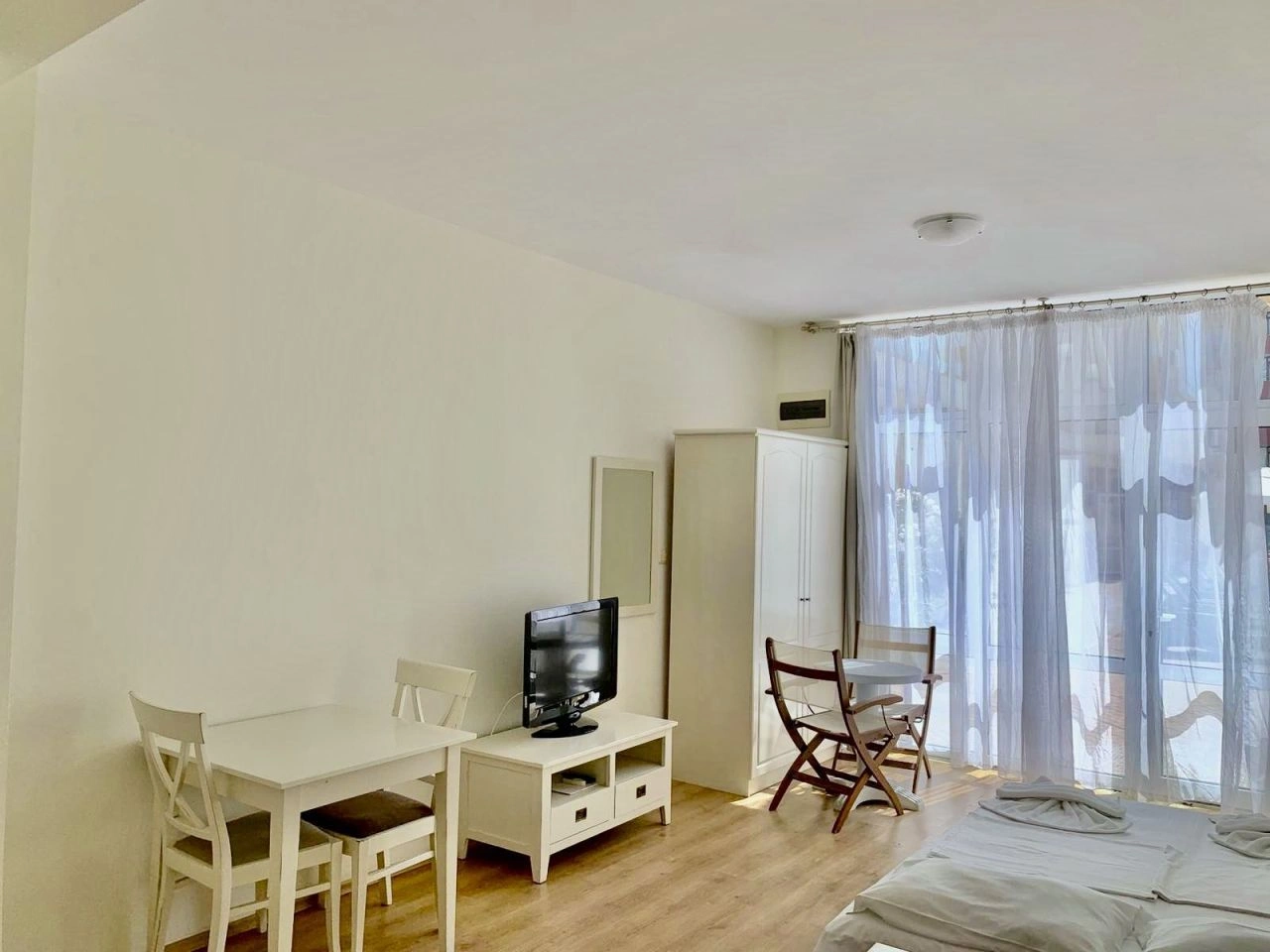 Furnished studio with pool view in Sunny Beach, Bulgaria