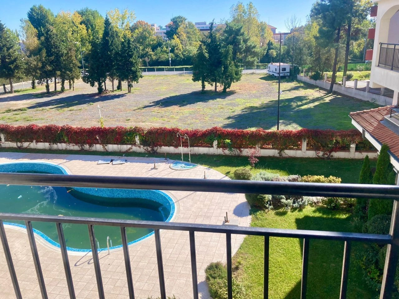 Apartments in a complex on Sunny Beach with pool view, Bulgaria