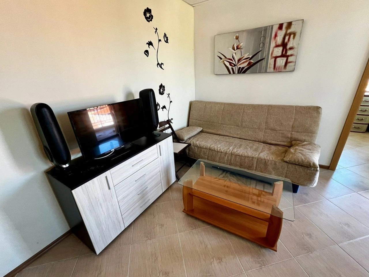 Two-Bedroom apartment with a view balcony on Sunny Beach, Bulgaria