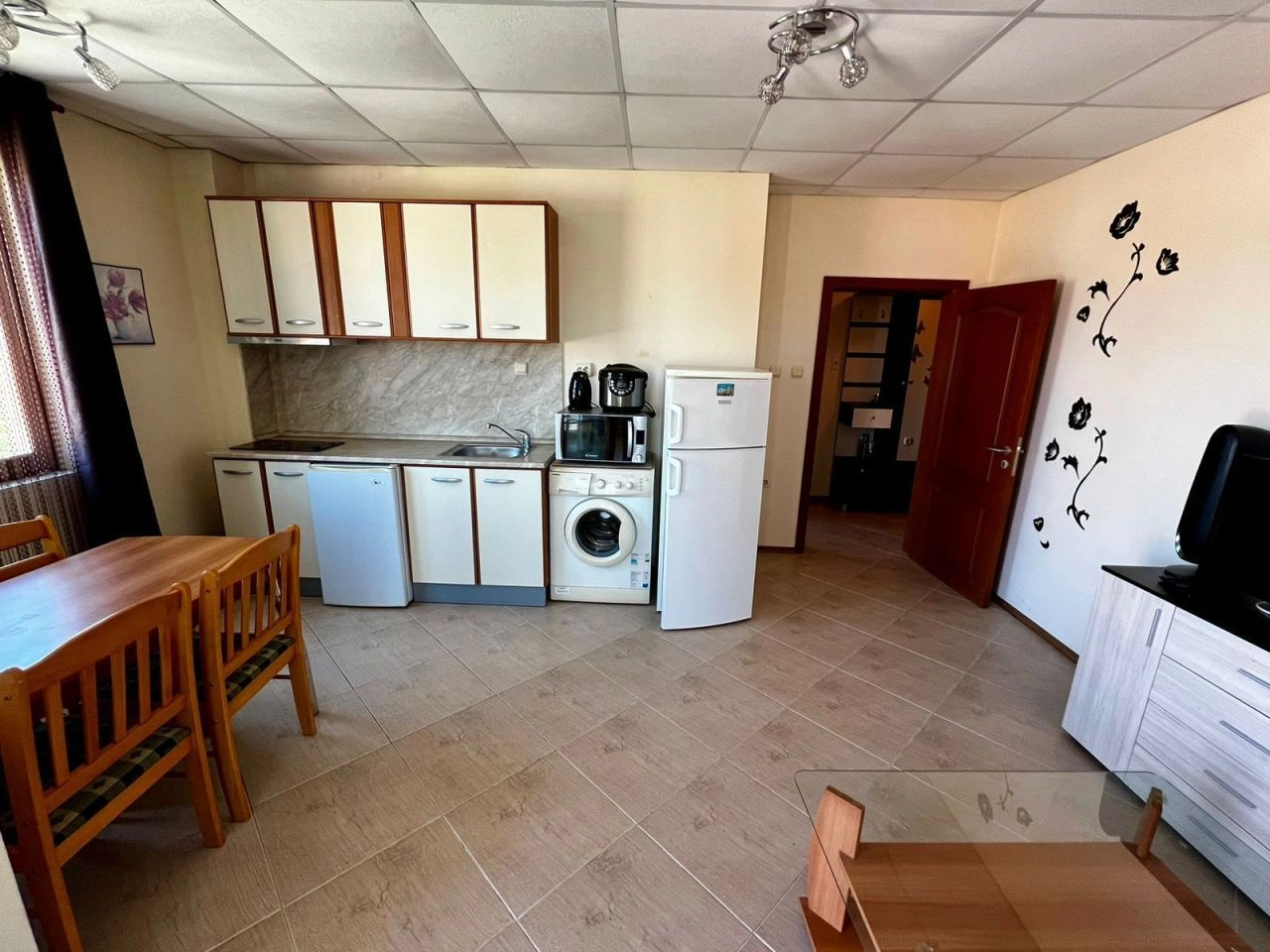 Two-Bedroom apartment with a view balcony on Sunny Beach, Bulgaria