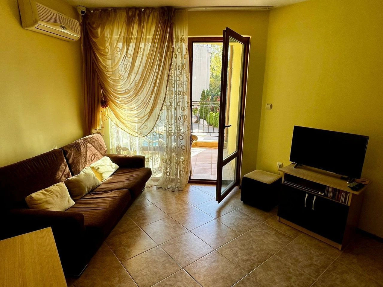 View apartments with furniture and appliances in Sunny Beach, Bulgaria