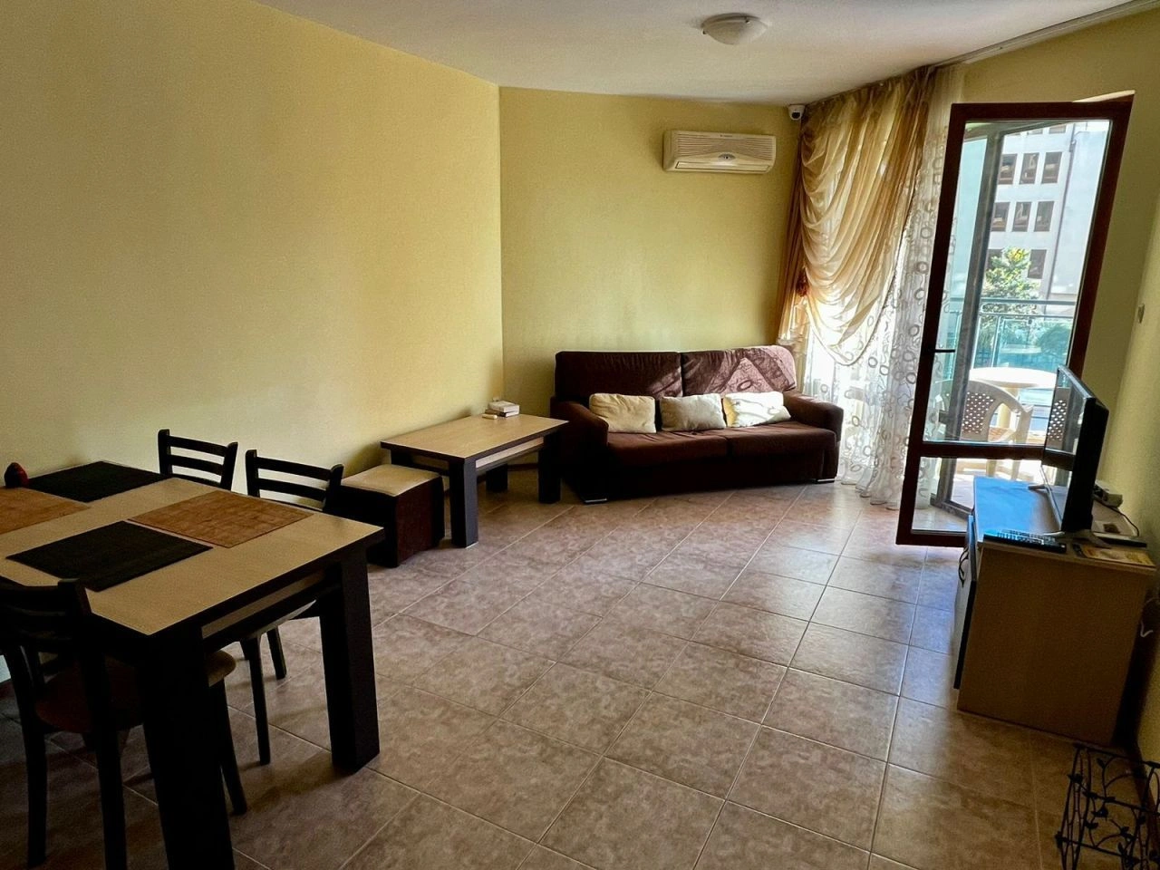 View apartments with furniture and appliances in Sunny Beach, Bulgaria