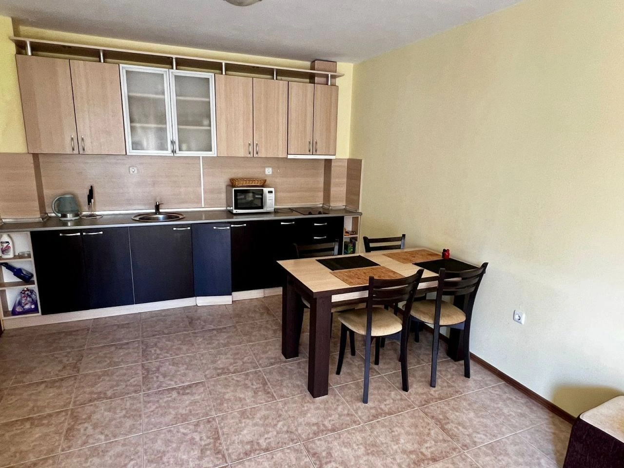 View apartments with furniture and appliances in Sunny Beach, Bulgaria