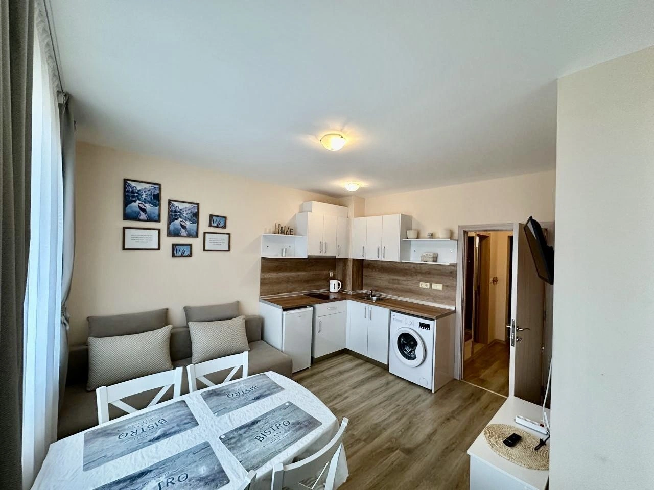 Furnished apartment with a view terrace in Ravda, Bulgaria