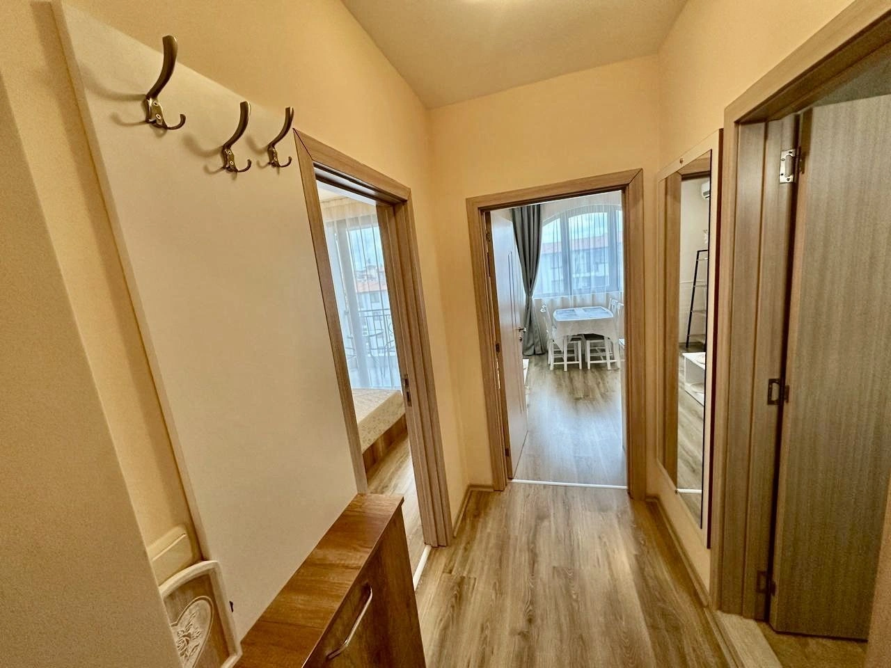 Furnished apartment with a view terrace in Ravda, Bulgaria