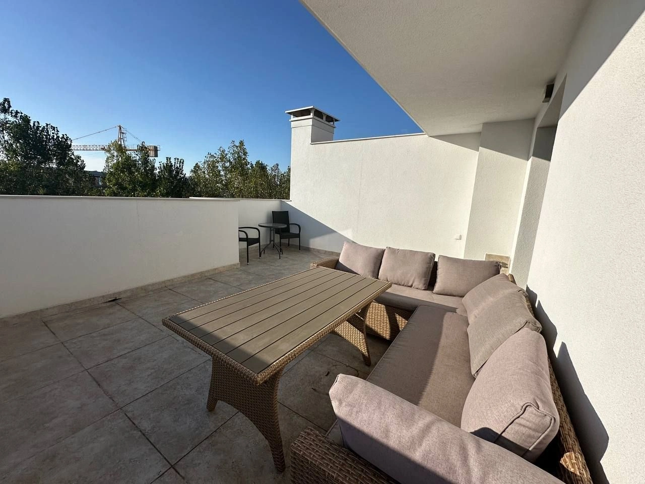 Penthouse with a large terrace in a modern complex on Sunny Beach, Bulgaria