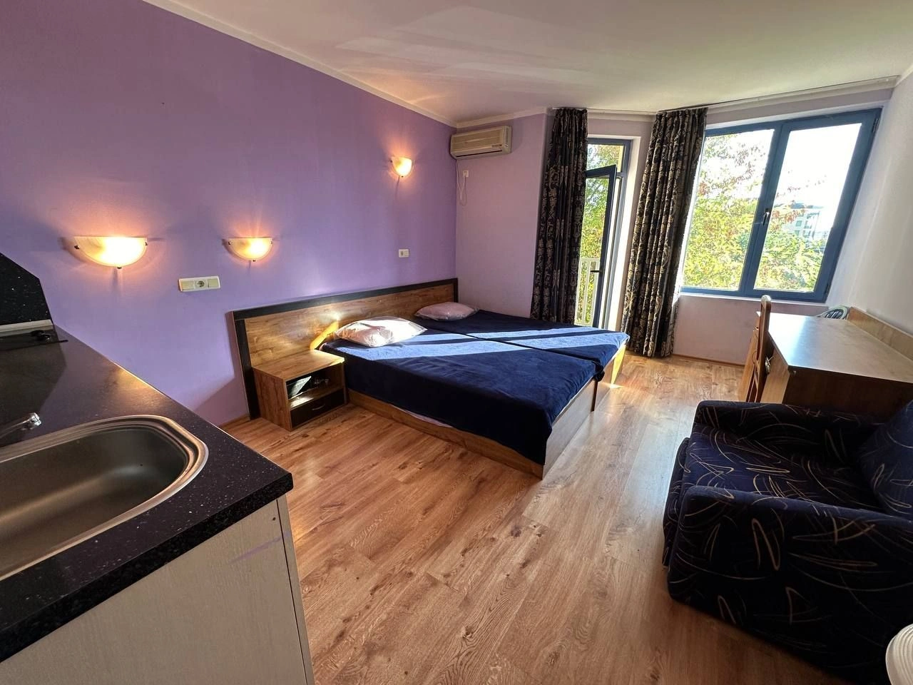 Newly finished apartments in Sunny Beach, Bulgaria