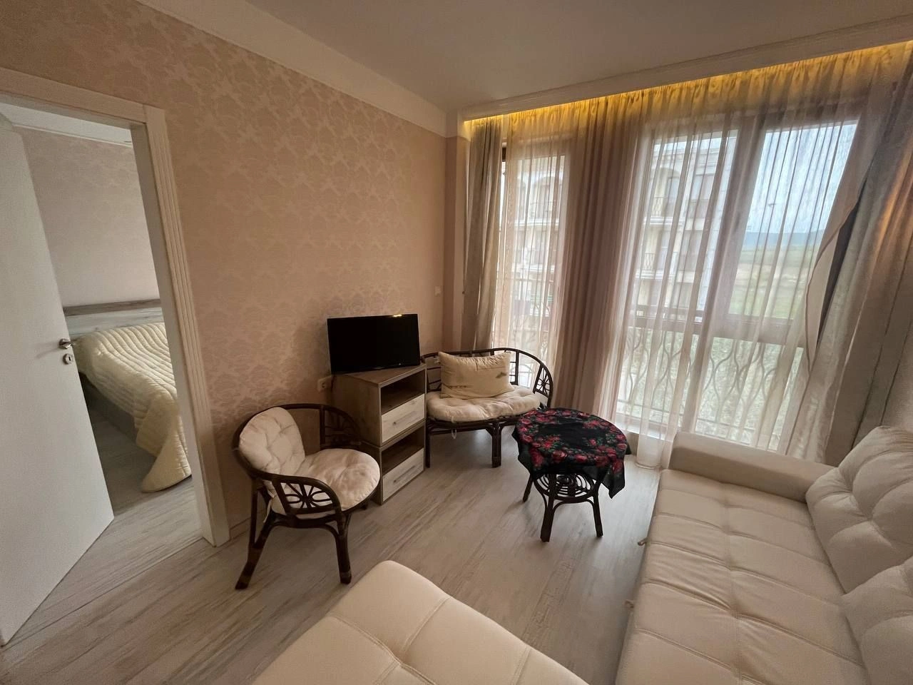 Apartments with furniture and household appliances in Sunny Beach, Bulgaria