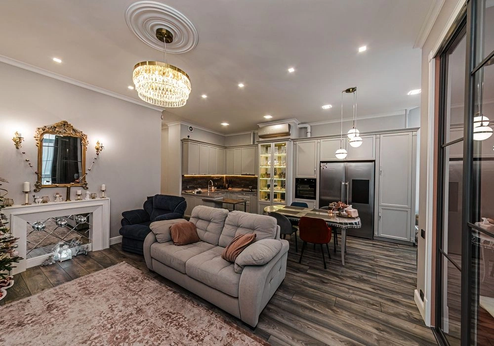 3+1 公寓,位于 Preobrazhensky 住宅小区