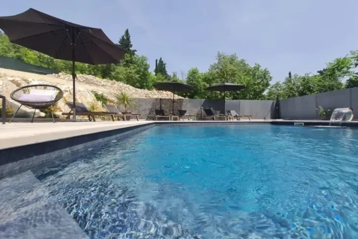 Villa on a picturesque hill near Imotski, Croatia