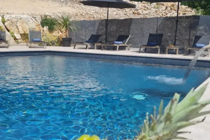 Villa on a picturesque hill near Imotski, Croatia