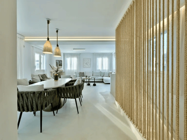 Deniz kenarında Yunanistan'da villalar