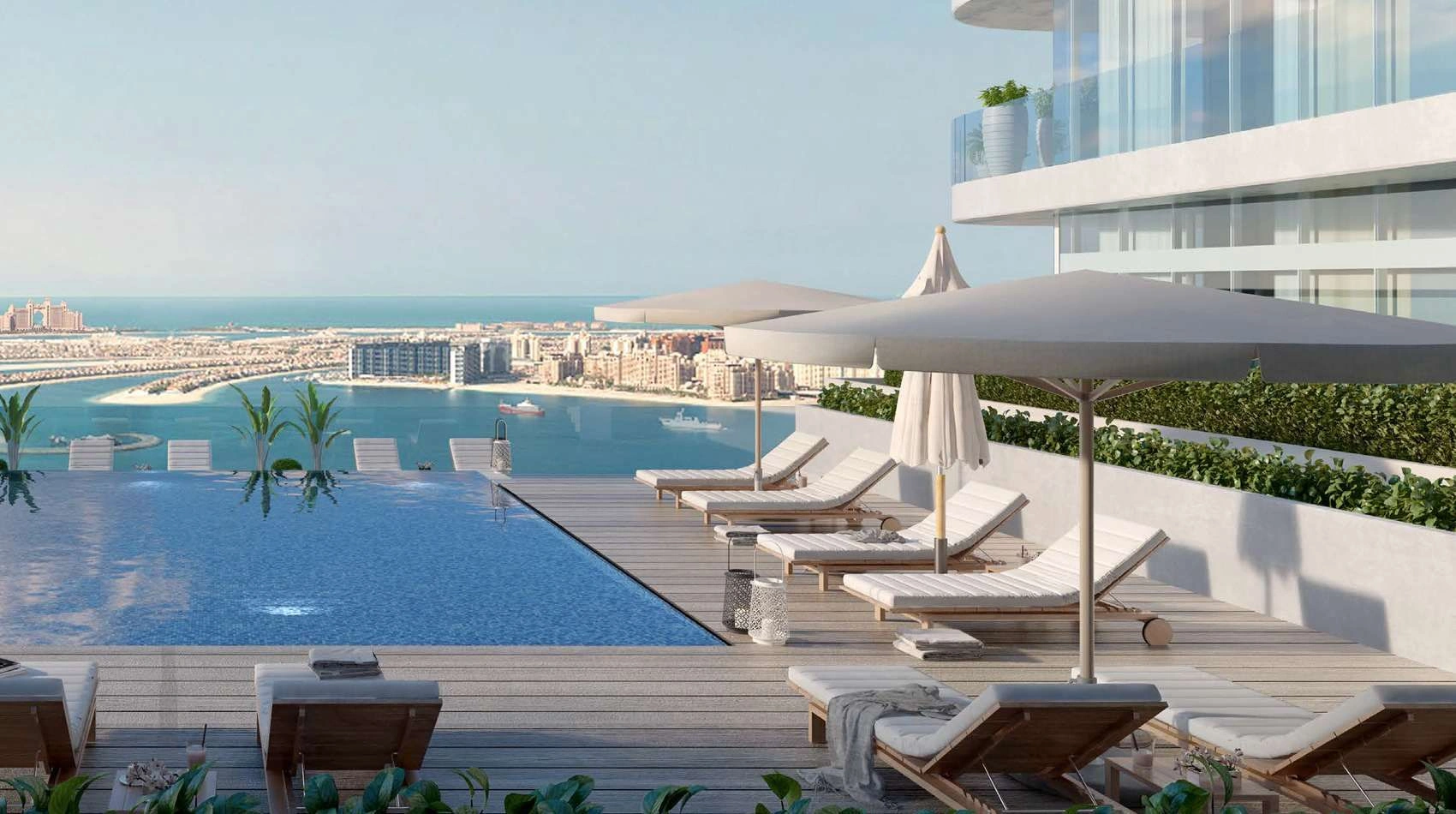 Gated residential complex in Dubai Harbor