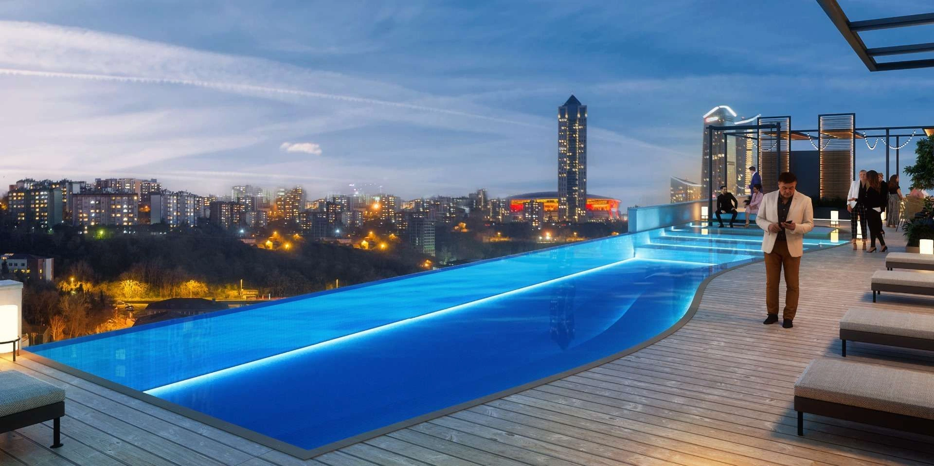 Residential complex in prestigious area of Istanbul