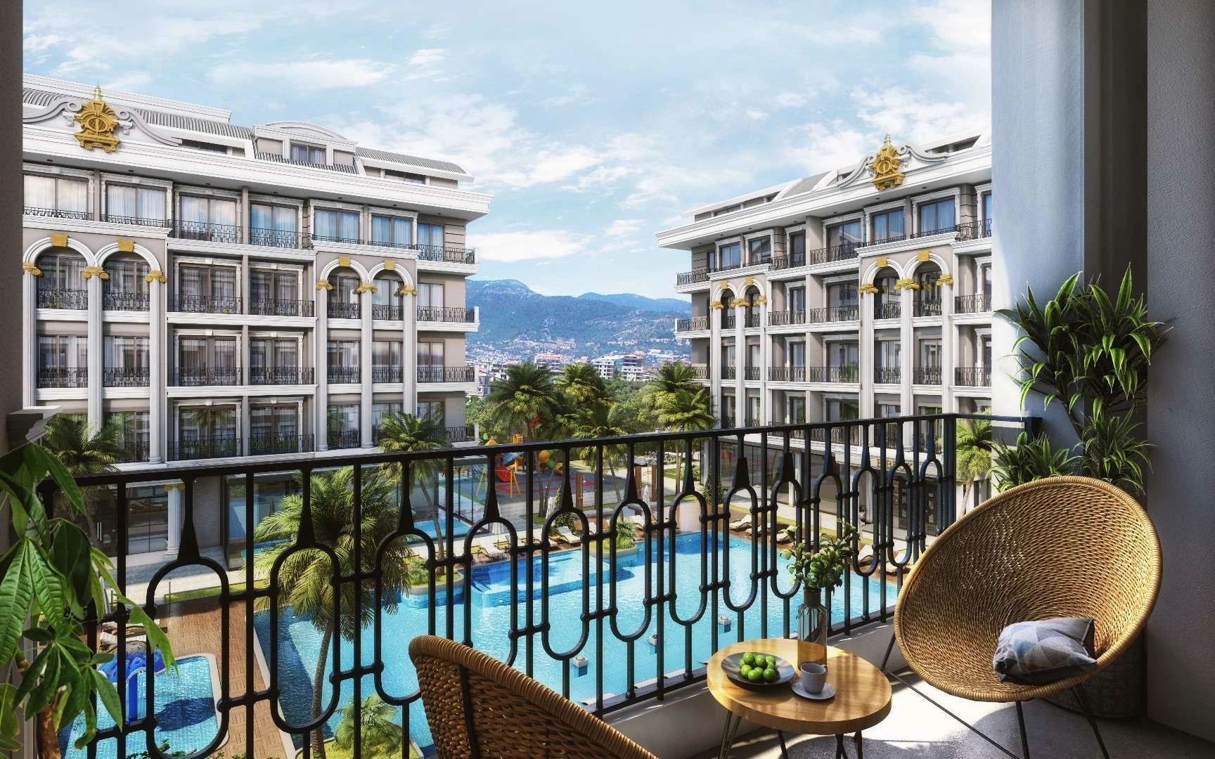 Residential complex in the center of Alanya