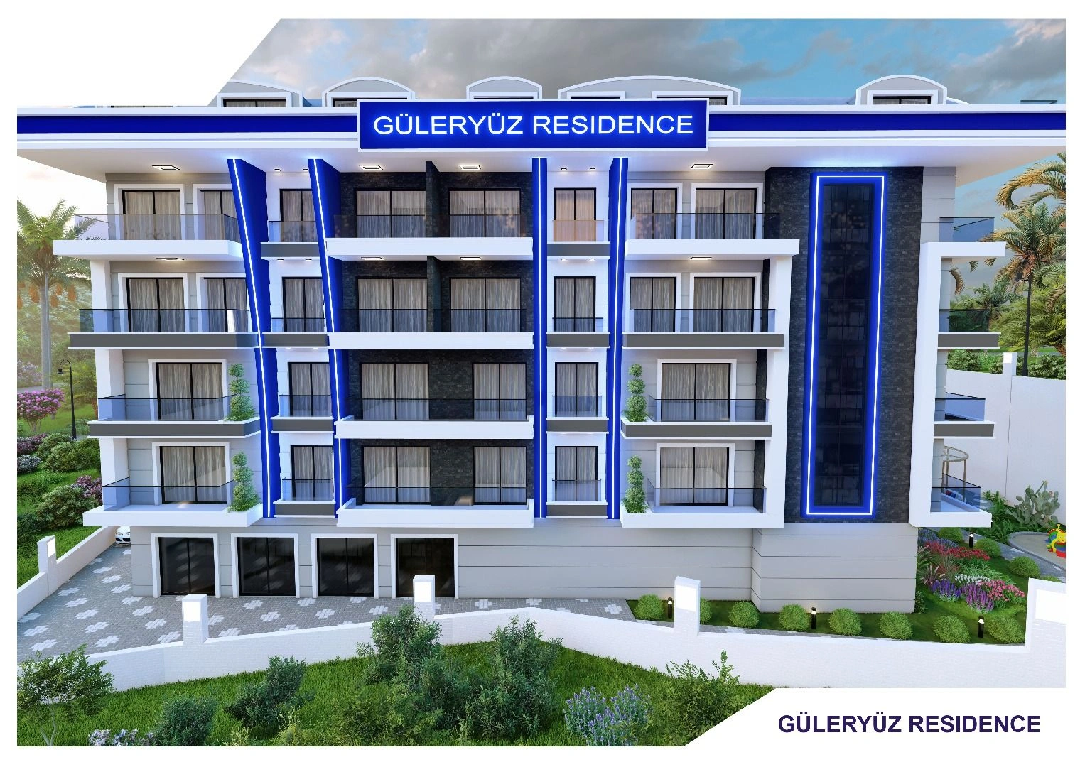 Alanya'nın Payallar bölgesindeki kompleks