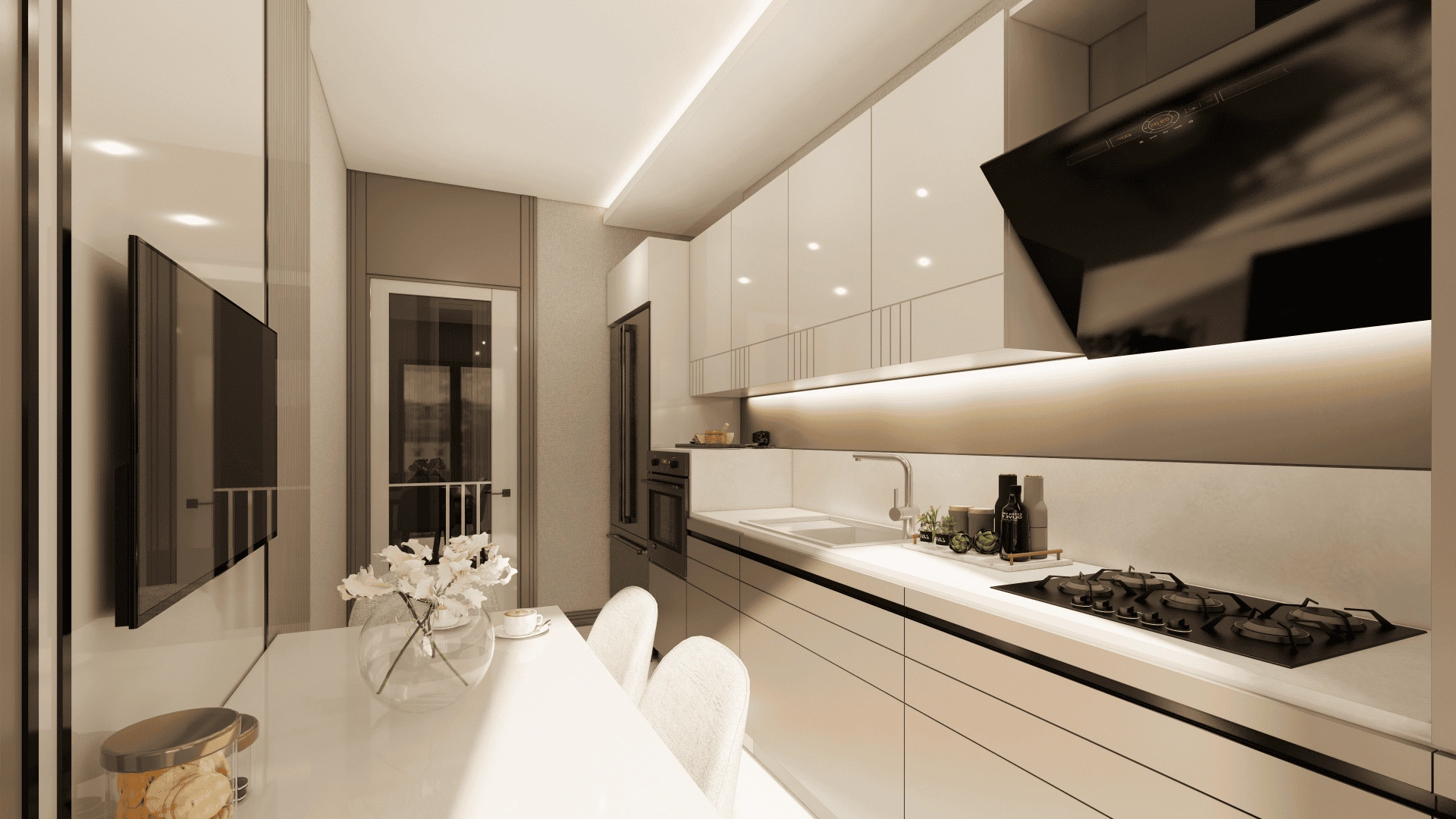 Modern complex in Avcilar area of Istanbul