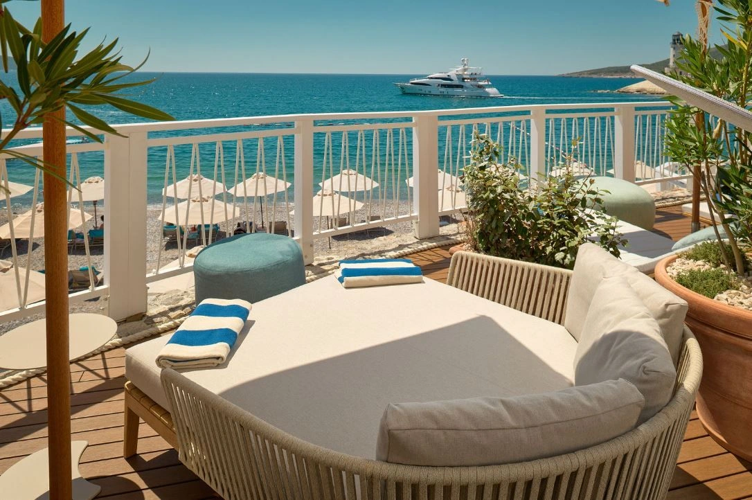 One of seven hotels in the Lustica Bay area, Montenegro