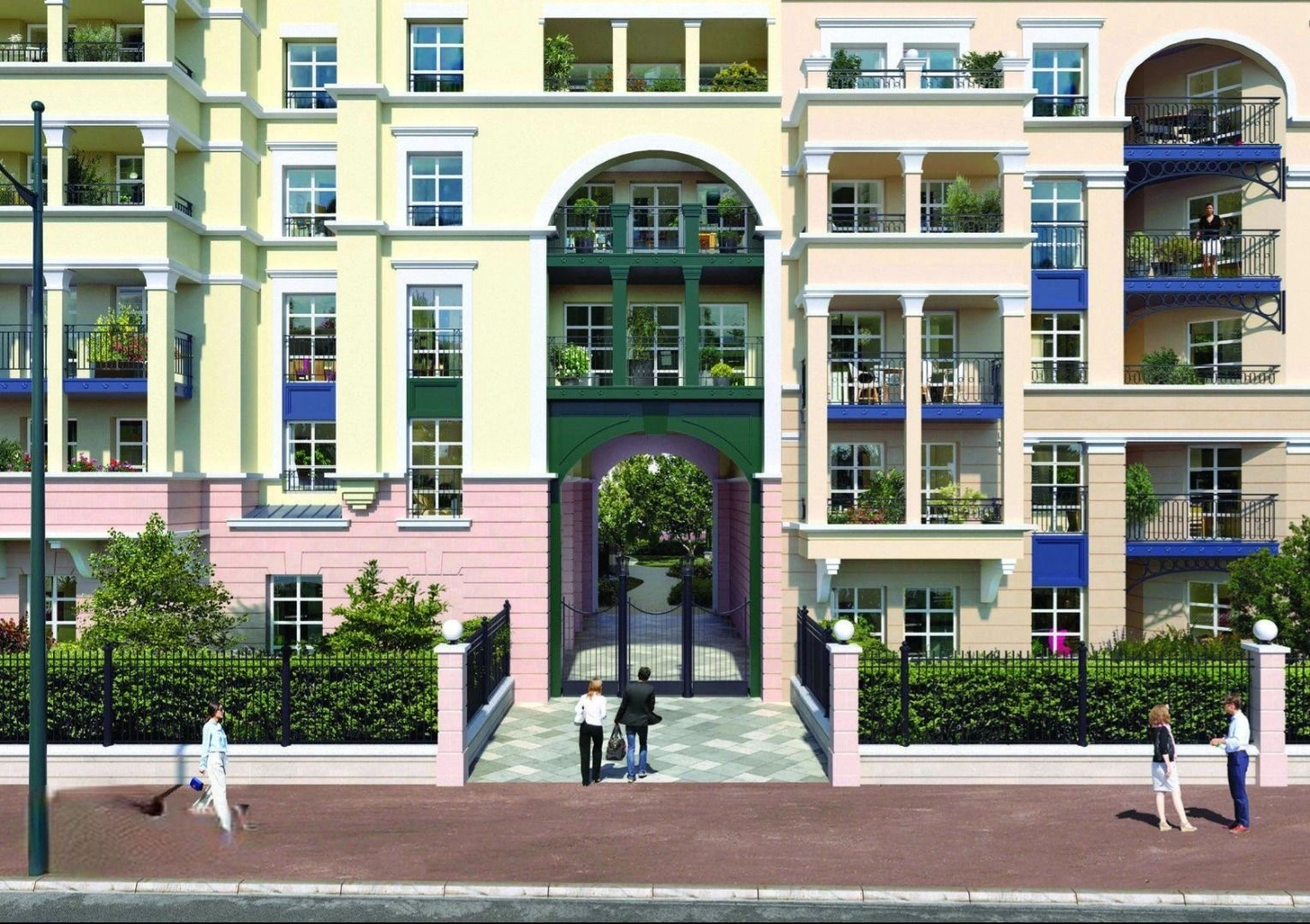 Le Plessis-Robinson komününde lüks proje