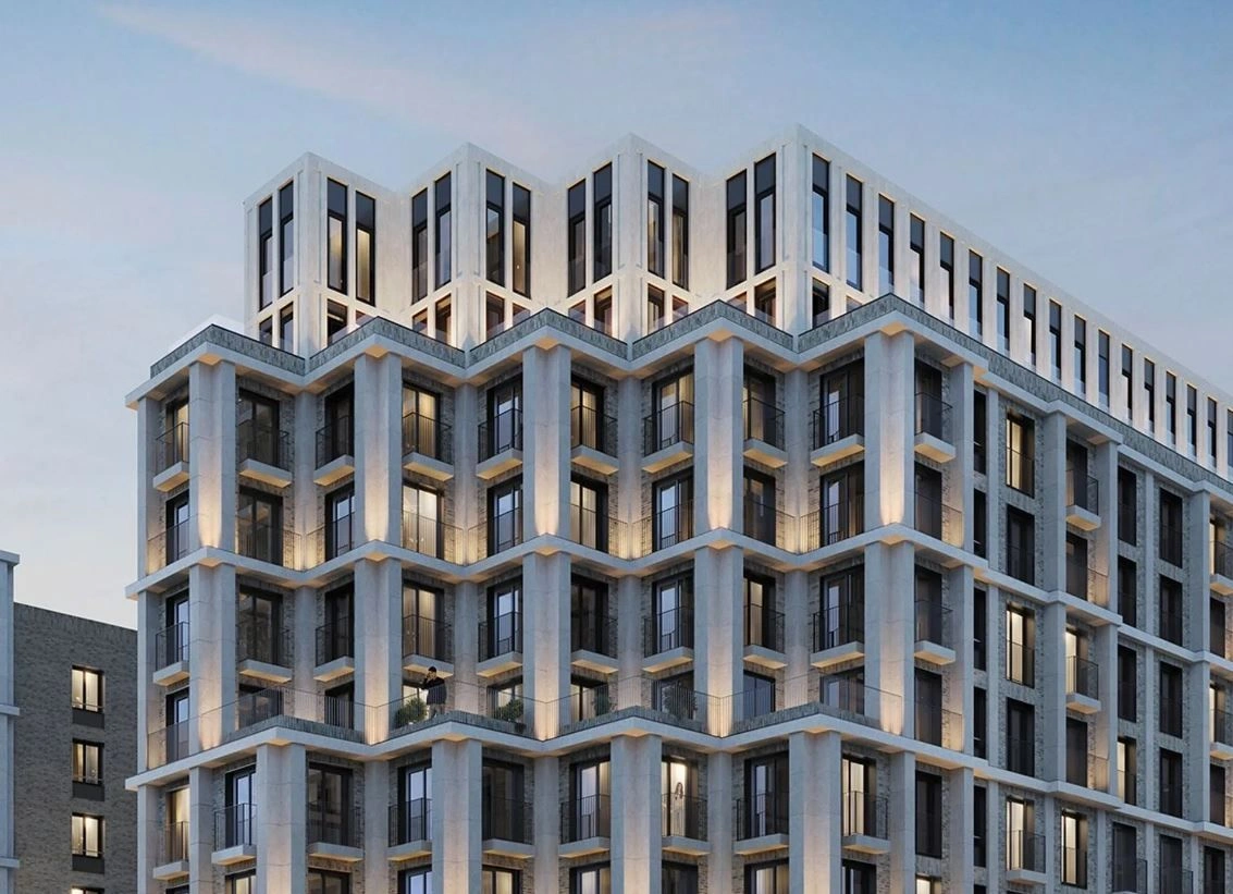 Modern complex in St. Petersburg Russia