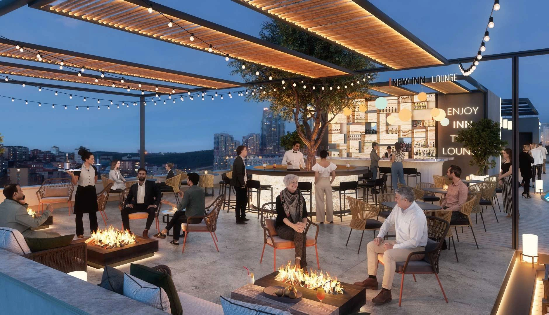 Residential complex in prestigious area of Istanbul