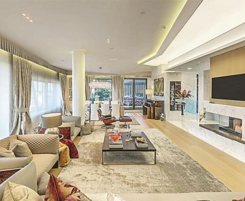 VIP-Duplex in einer luxuriösen Residenz in Zagreb