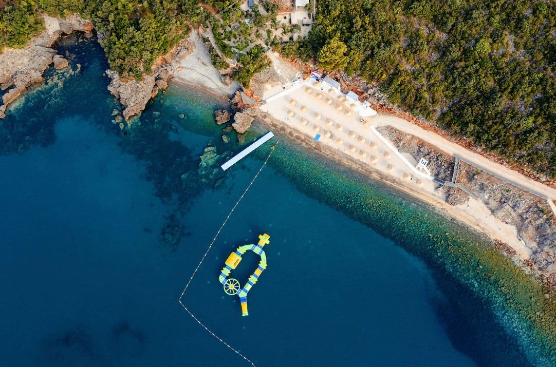 One of seven hotels in the Lustica Bay area, Montenegro