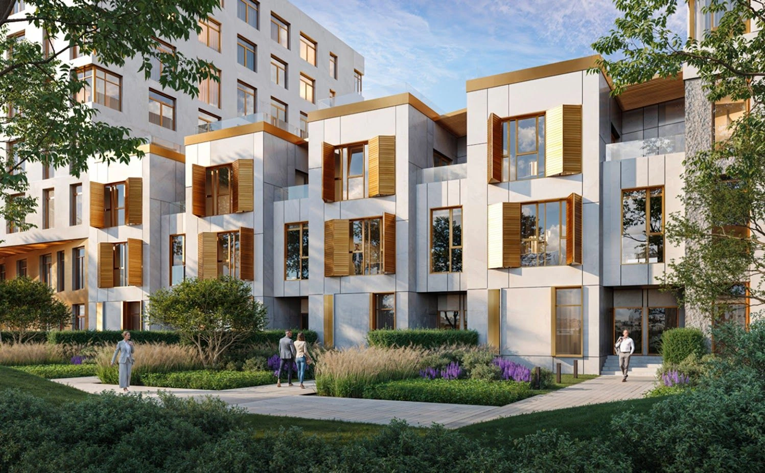 A premium residential complex Aptekarsky Islan