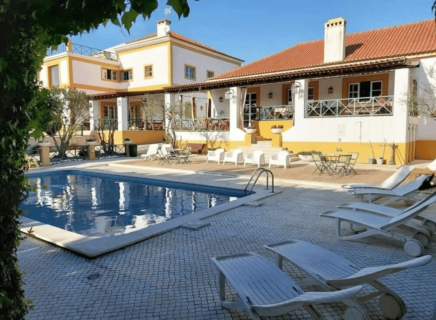 Well-preserved main building with a classic design