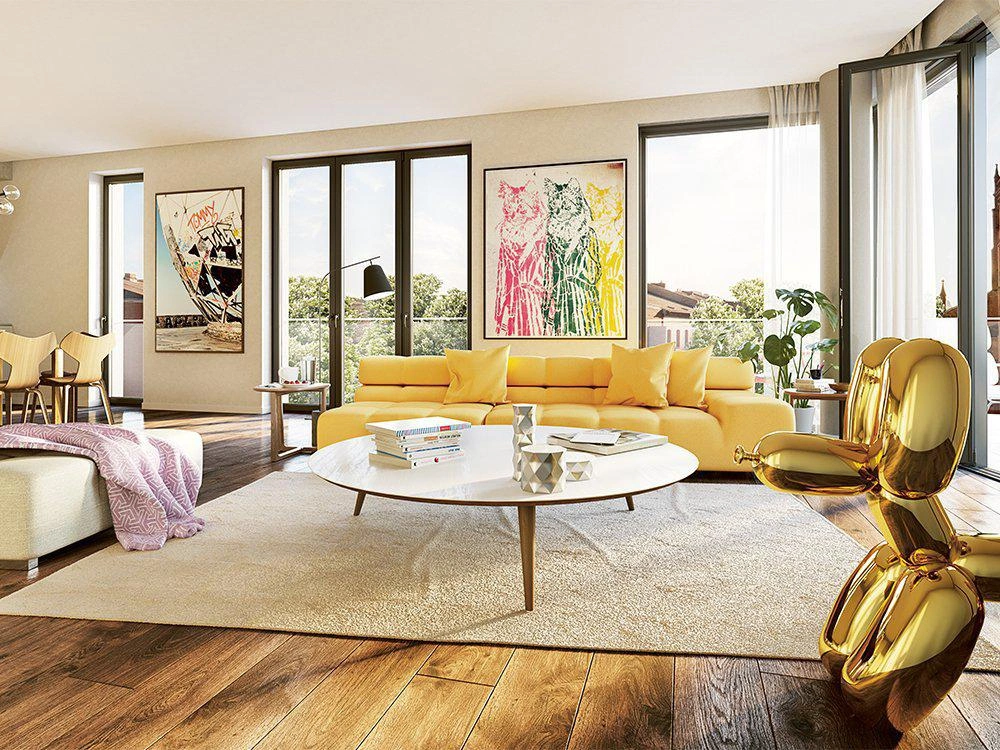 德国柏林现代住宅区的高端公寓