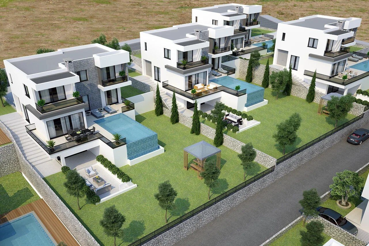 Elite complex of comfortable villas in the Karmi area