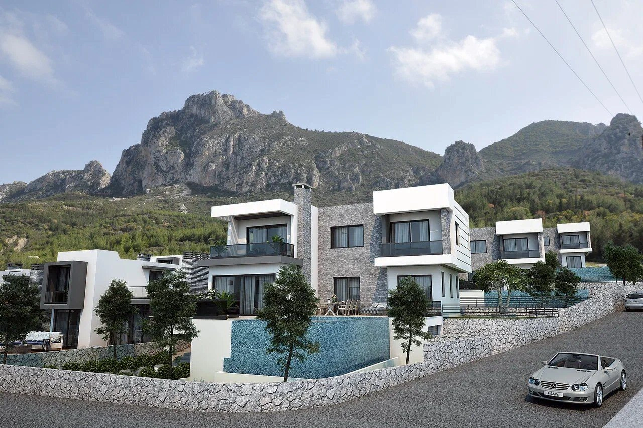 Elite complex of comfortable villas in the Karmi area