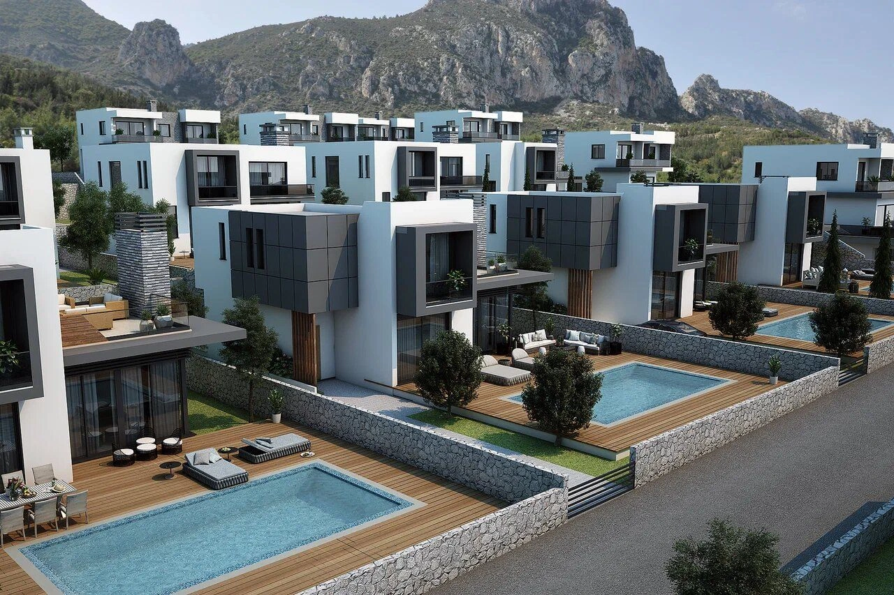 Elite complex of comfortable villas in the Karmi area