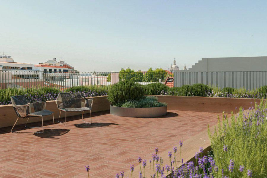 葡萄牙里斯本带花园和露台的公寓