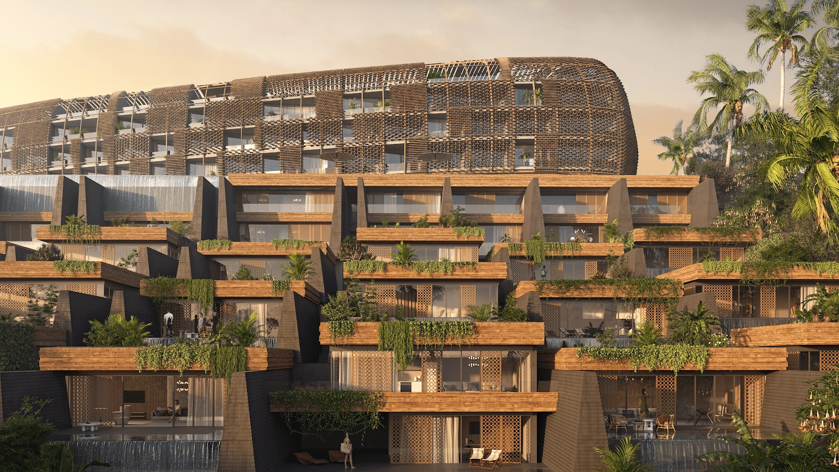 Apartment complex on Bali in Uluwatu