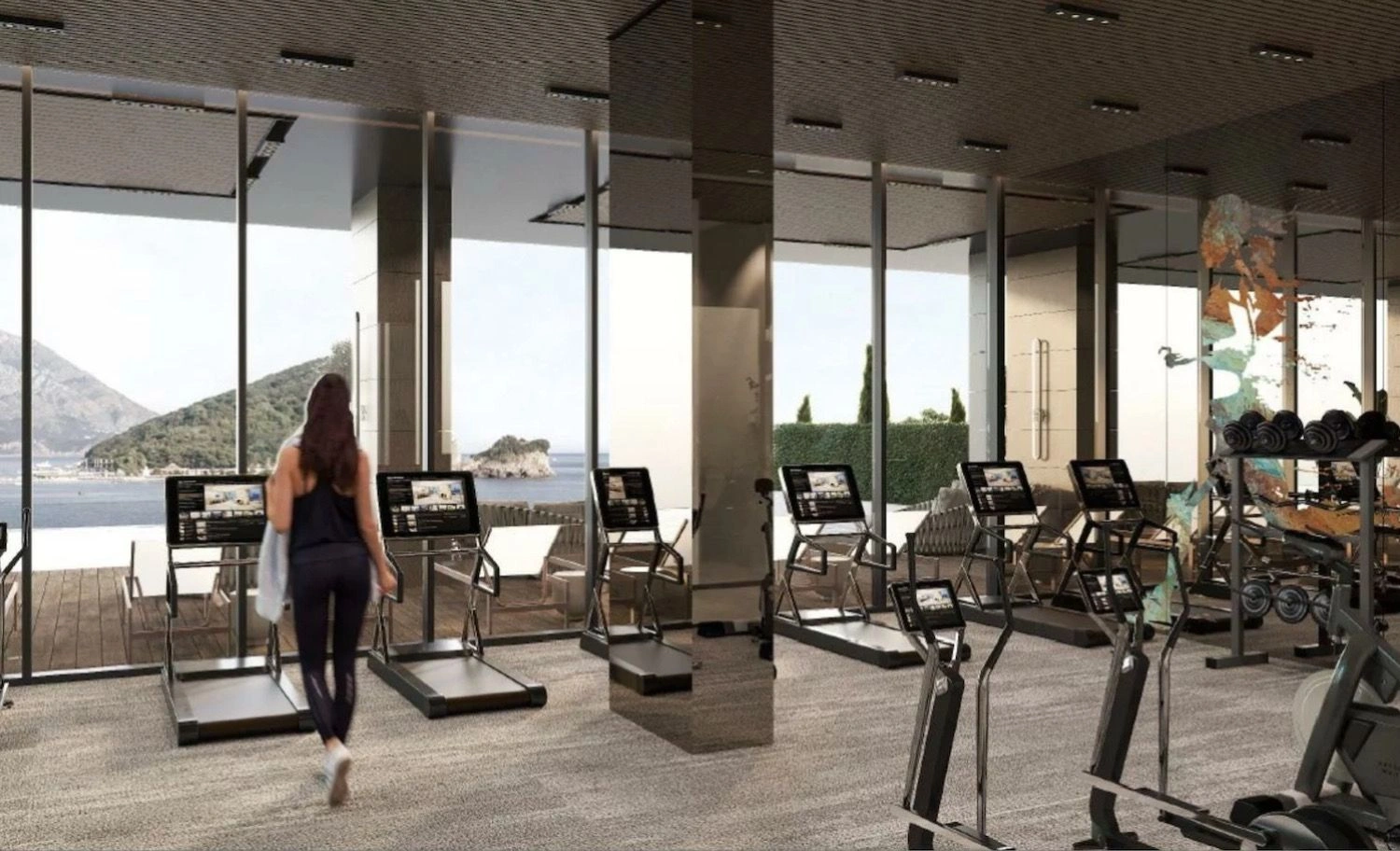 Luxurious 5-star hotel in Budva area of Montenegro