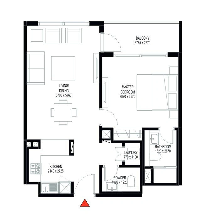 شقق Crest Grande — دبي، الإمارات العربية المتحدة
