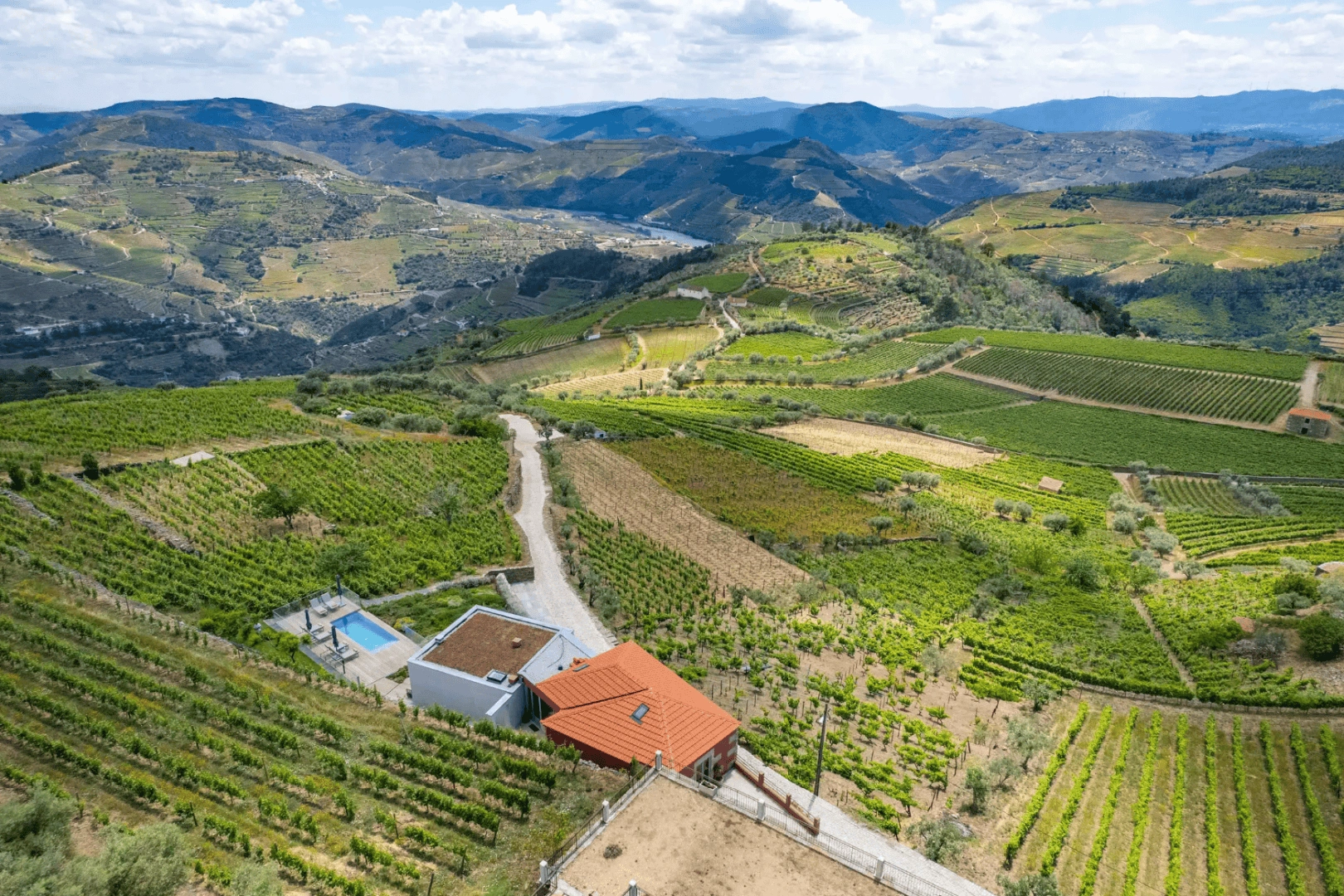 Farmhouse in the heart of the Alto Douro wine region