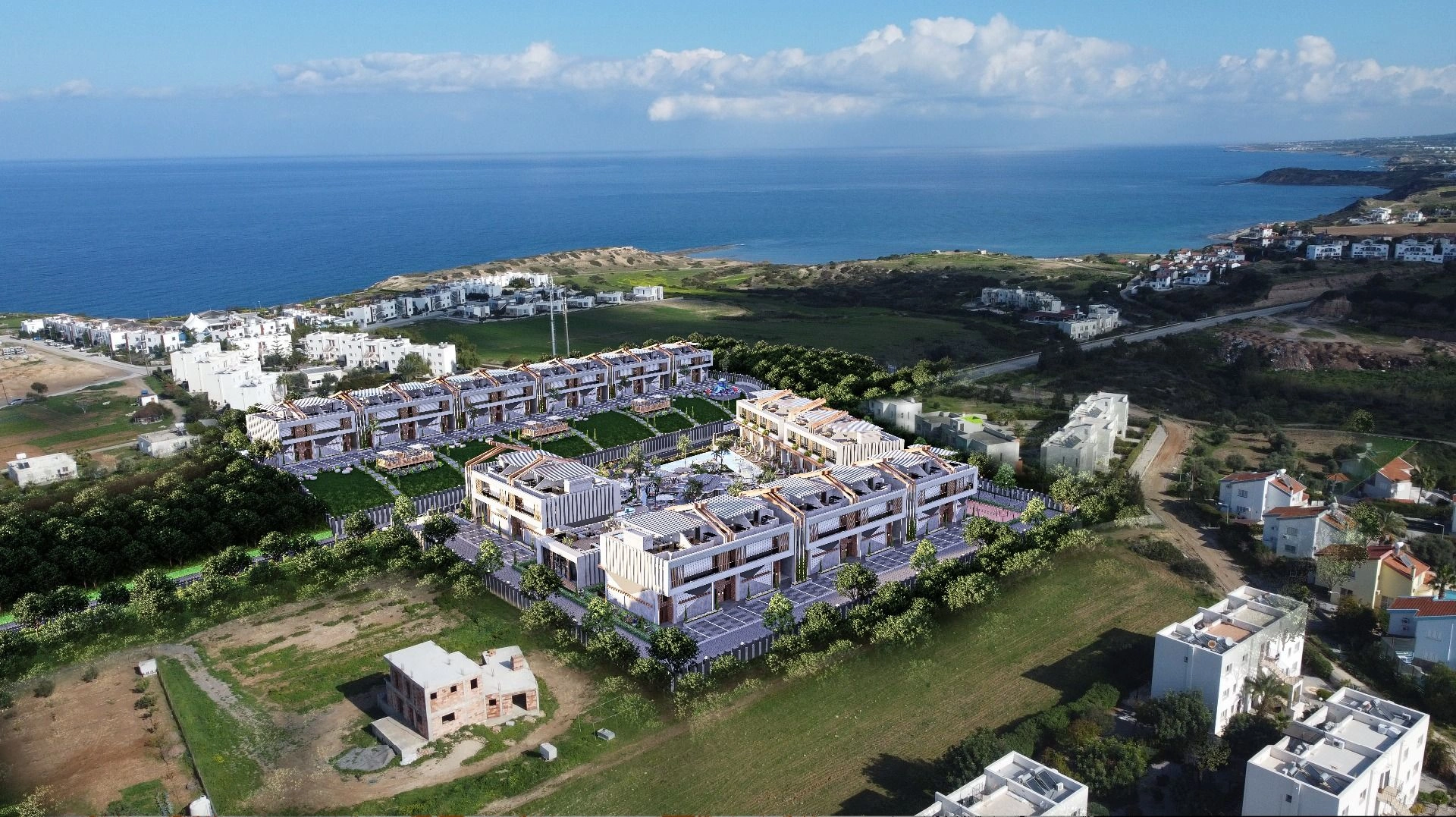 Complex of 86 apartments in Esentepe area, Northern Cyprus