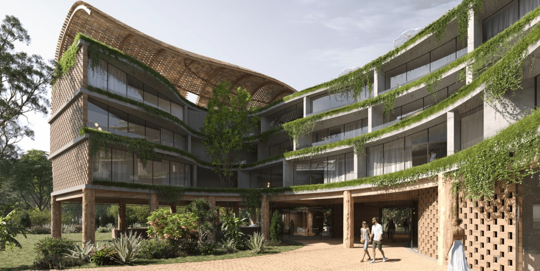 مجتمع آپارتمانی در Uluwatu