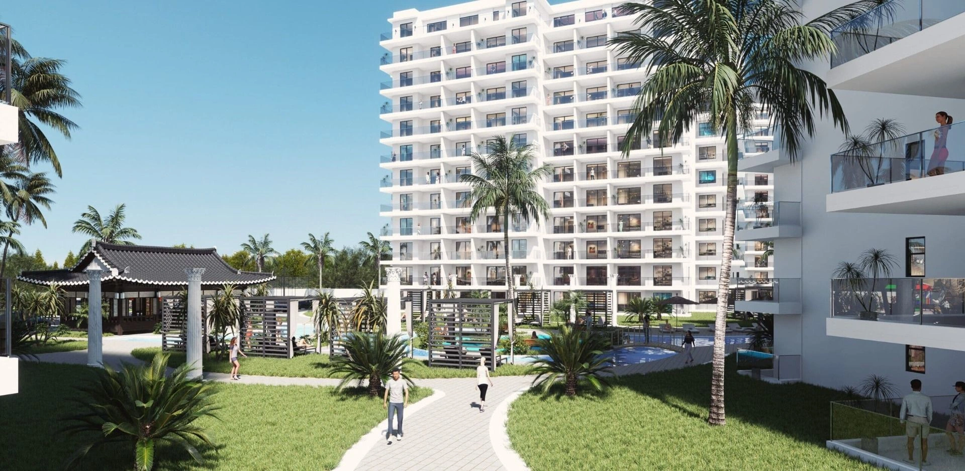 Muazzam otel tipi konut kompleksi