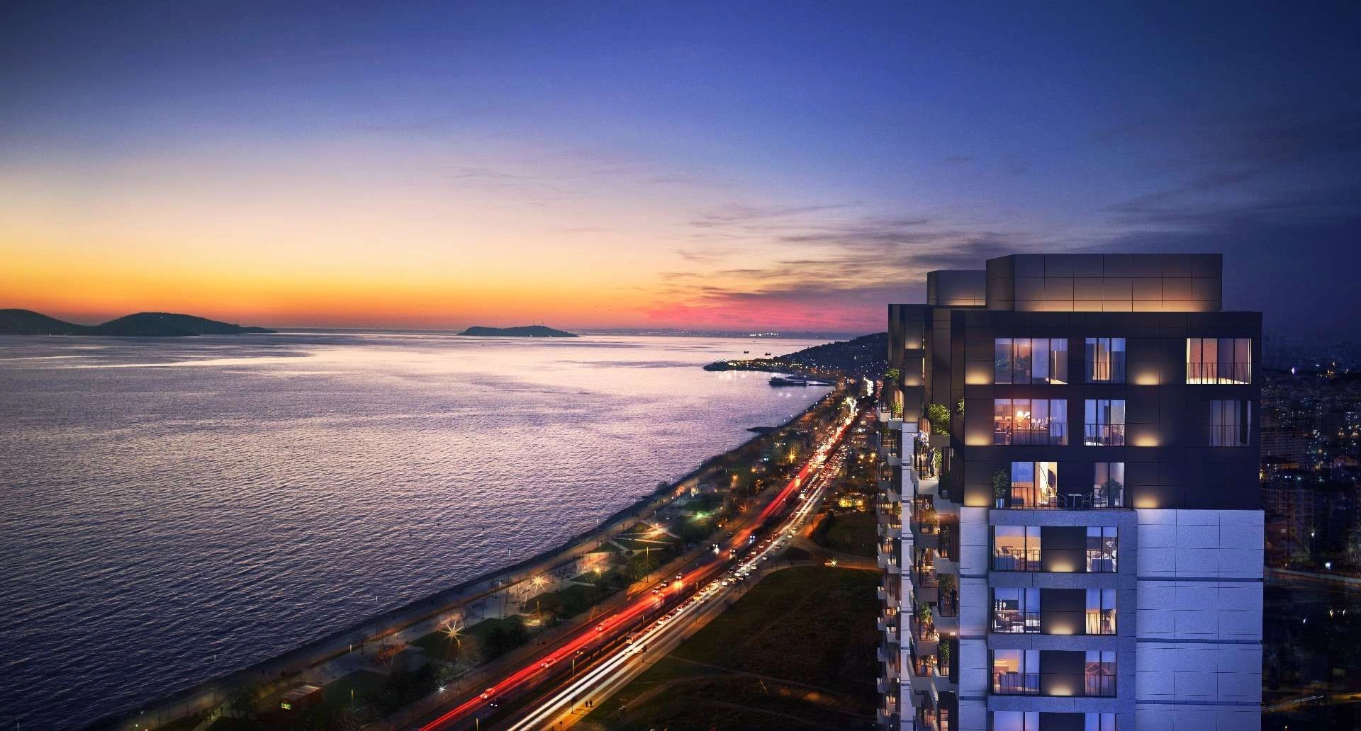 Elite residential complex in Kartal area of Istanbul