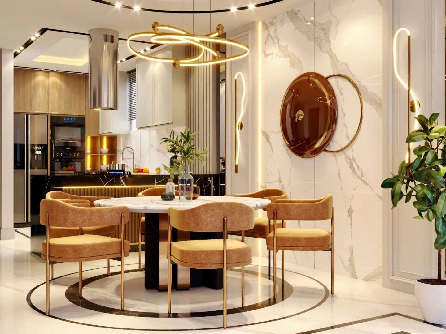 Elite complex of 17 villas in Konyaalti area of Antalya