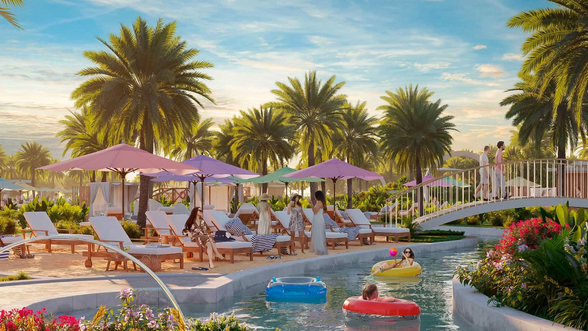 New residential complex in the prestigious and green area Damac Hills 2