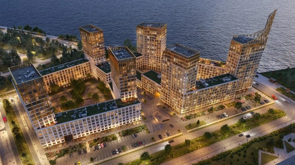 Premium complex in Vasilievsky Island of St. Petersburg