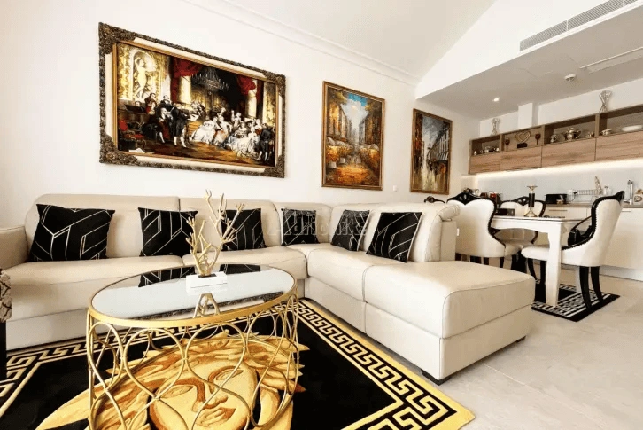 Apartment 1+1 in the prestigious Lustica Bay complex