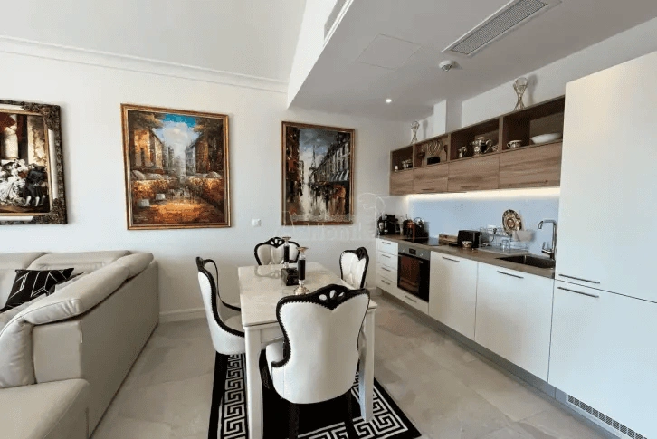 Apartment 1+1 in the prestigious Lustica Bay complex
