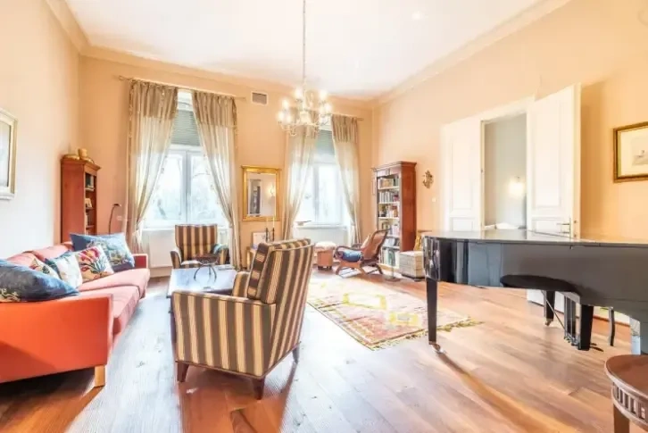 Apartamento en el casco histórico de Zagreb con vista al Jardín Botánico - 800,000 €
